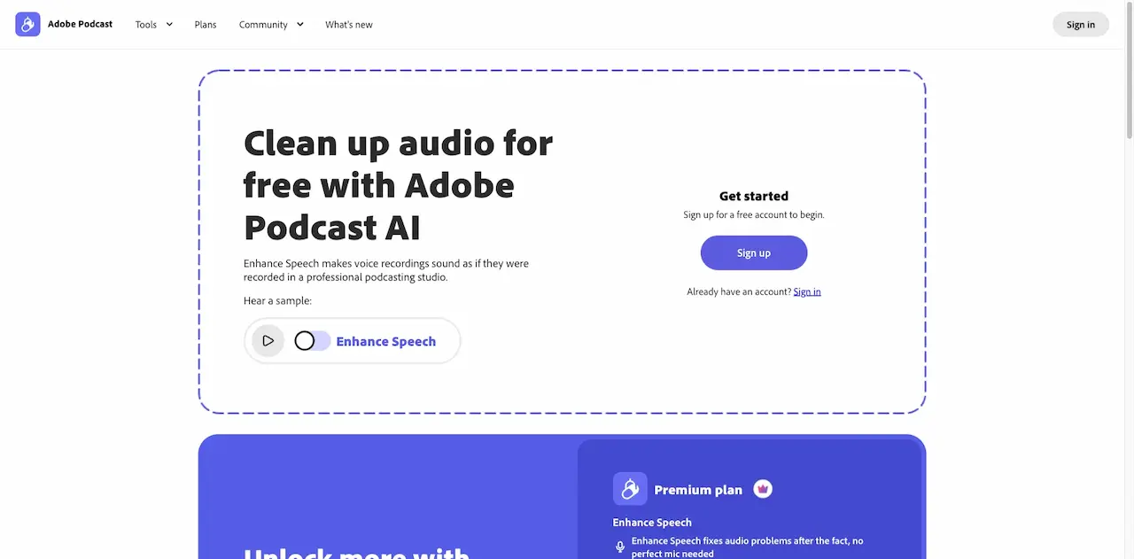 Adobe Podcast