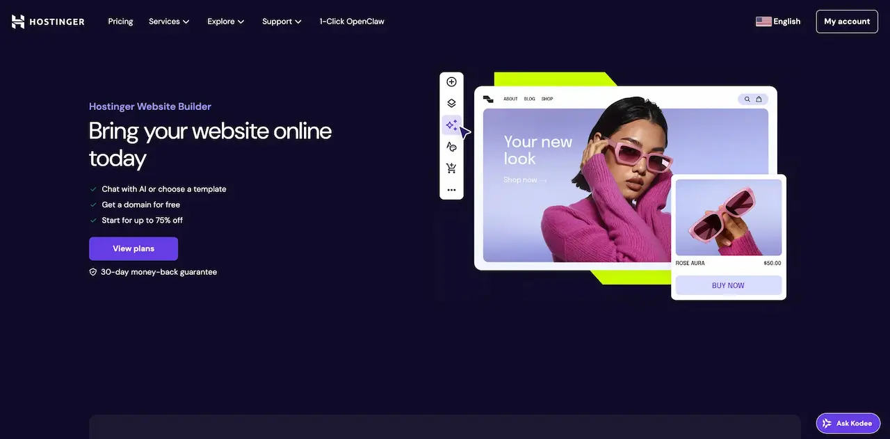 Hostinger AI Website Builder