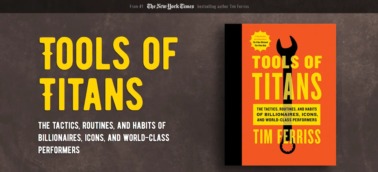 Make Money Podcasting Tim Ferriss Tools of Titans