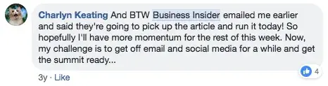 Best virtual event examples, Charlyn Keating Appreneur Summit featured in Business Insider