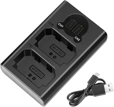 Neewer Dual USB Charger for Sony NP-FZ100 Battery