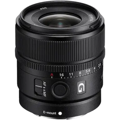 Sony E 15mm f/1.4 G Lens