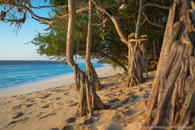 Valu Beach, Timor-Leste, warm water in December