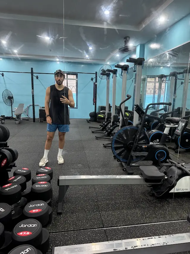 A morning at the gym in Da Nang, February 14, 2025