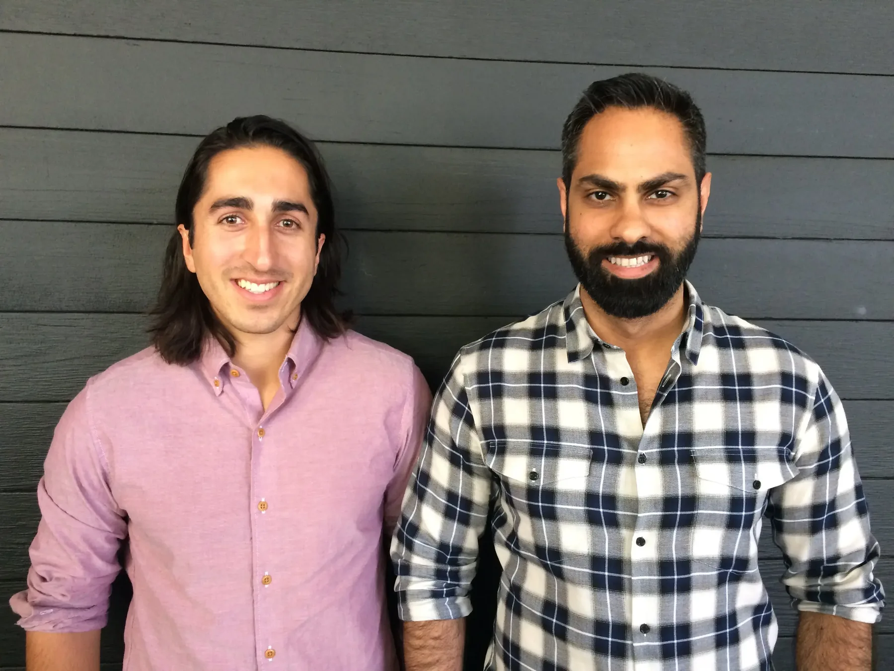 Navid Moazzez and Ramit Sethi in Los Angeles