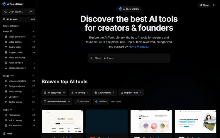 AI Tools Library