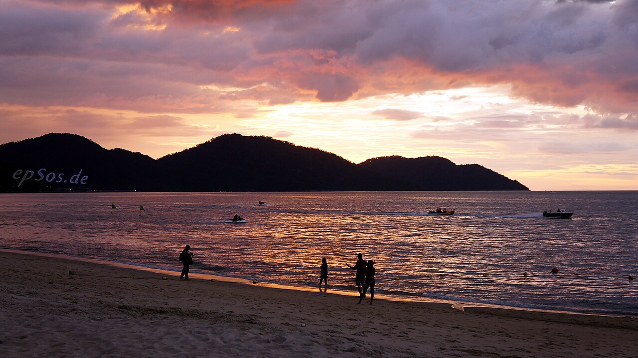 Penang Island, Malaysia, #4 among islands in the beach index