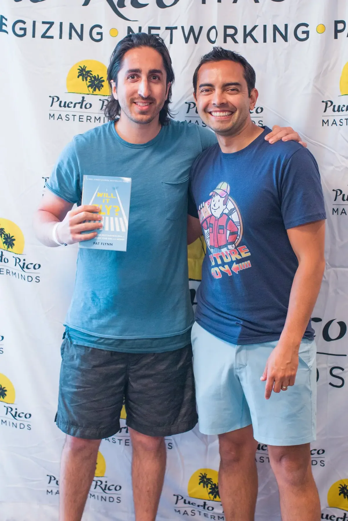 With Pat Flynn at Puerto Rico Masterminds
