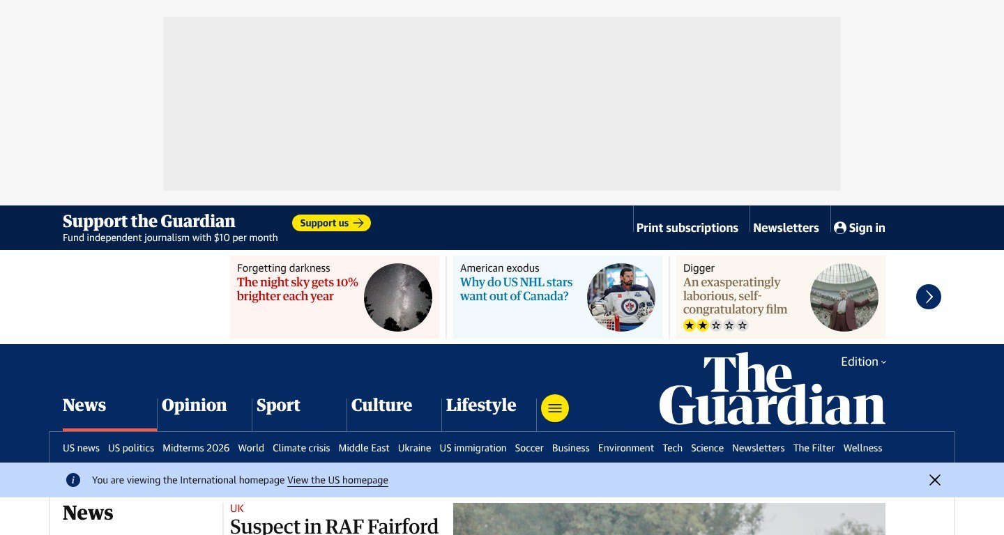 The same page from this tool, with the popup hidden