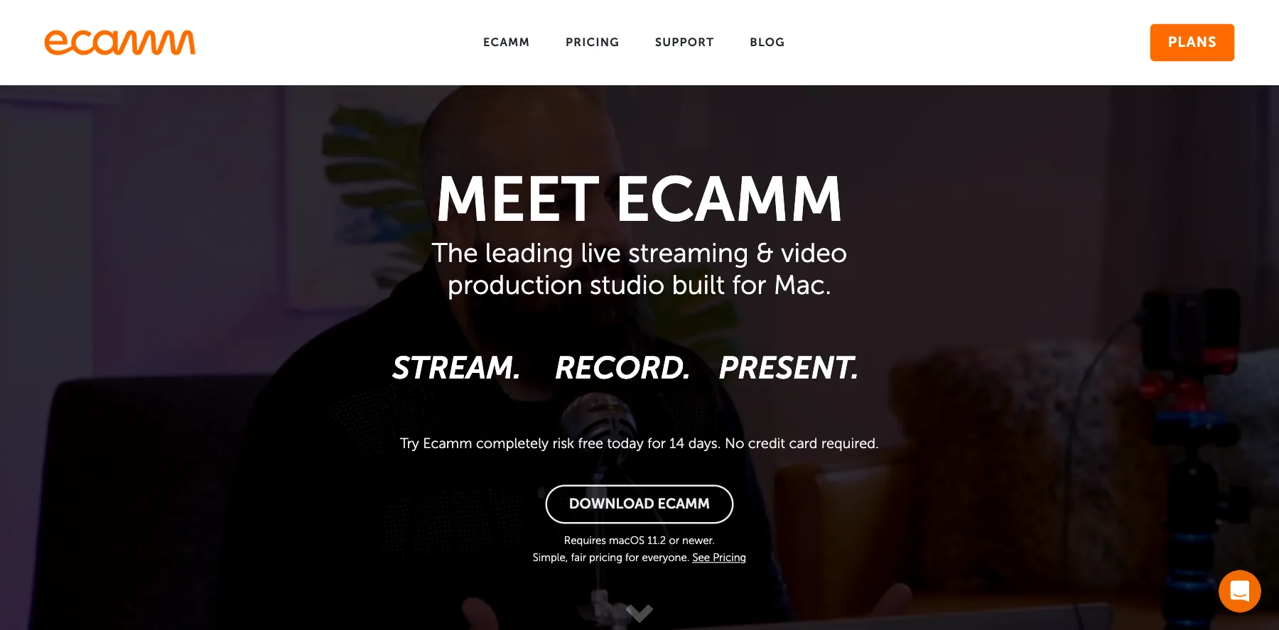 Ecamm's home page: the leading live streaming and video production studio built for Mac