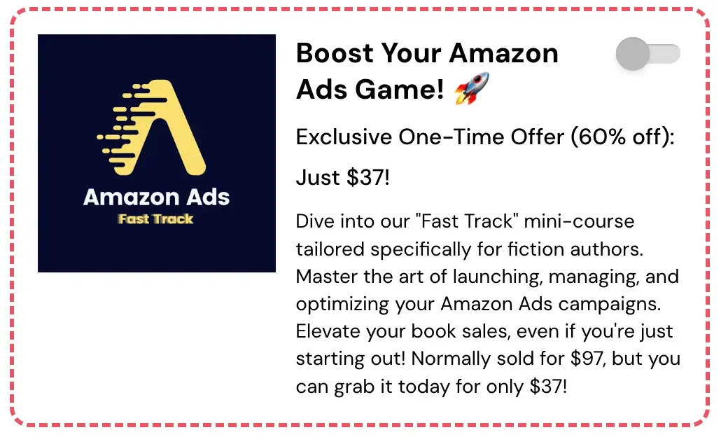 Making money from virtual events: Brian Berni’s Fiction Marketing Academy bump offer