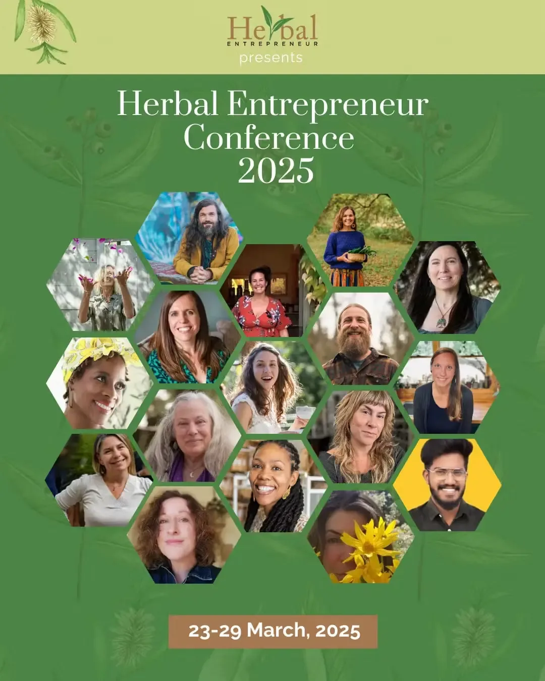 Best virtual event examples, Herbal Entrepreneur Conference, Yolanda Yoy