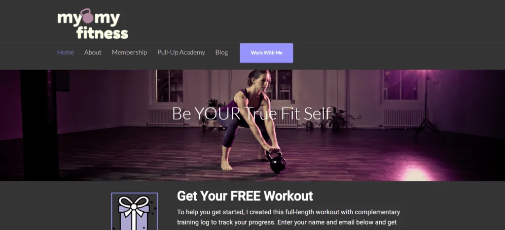 MyOMy Fitness, Marianne Kane's kettlebell membership