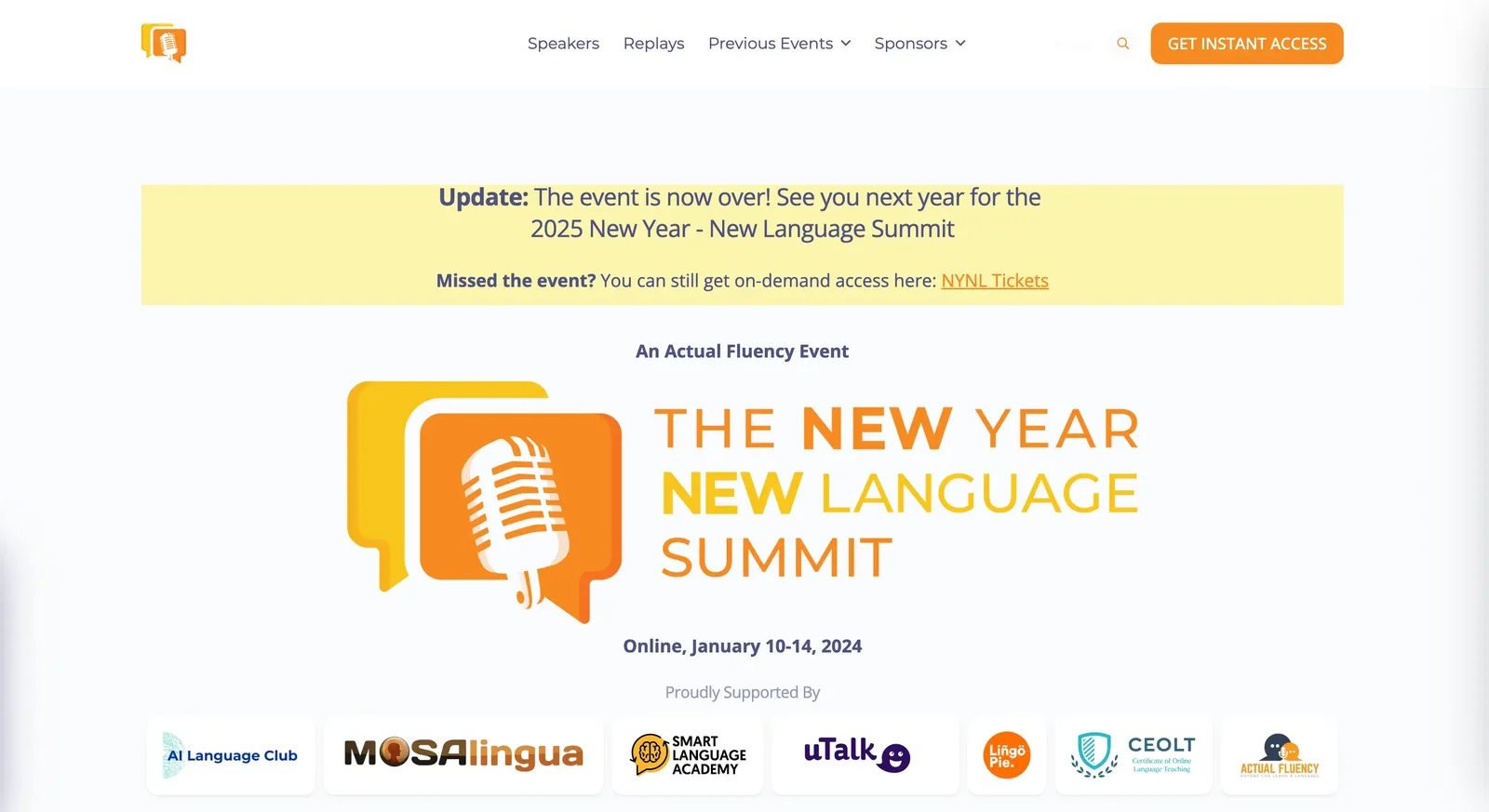 New Year, New Language Summit, Kristoffer Broholm, best virtual event examples