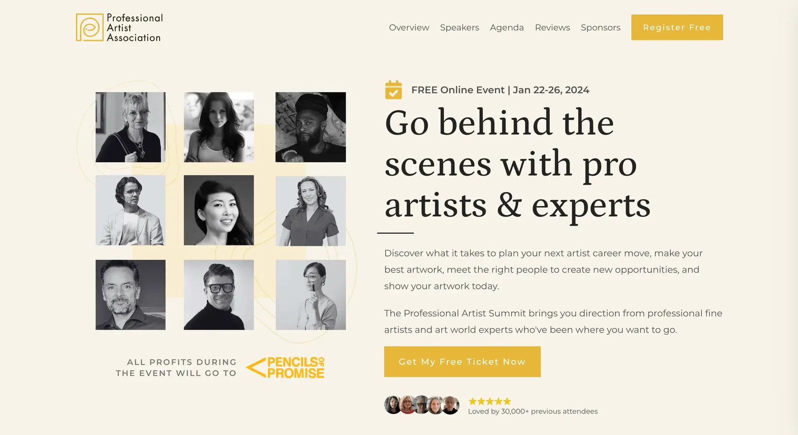 Professional Artist Summit Miguel Mayher, best virtual event examples