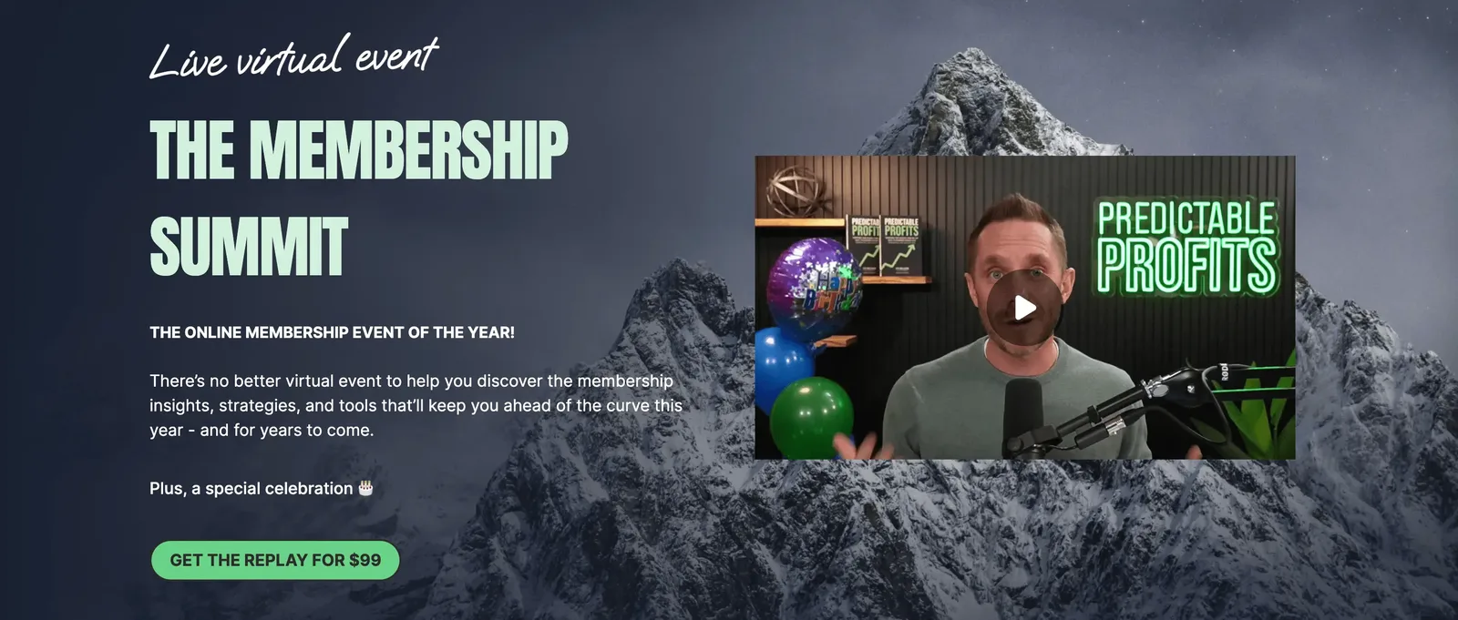The Membership Summit, Stu McLaren, best virtual event examples