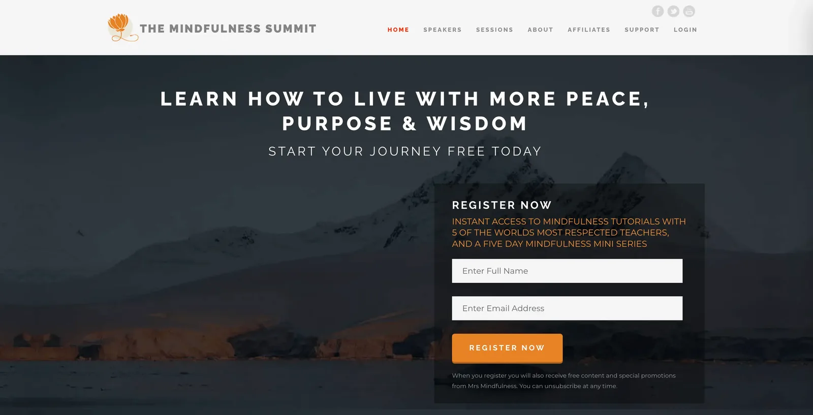 The Mindfulness Summit, Best virtual event examples