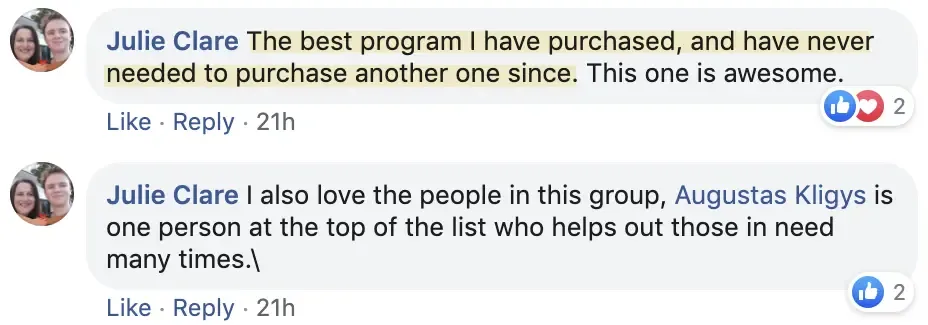 Julie VSM review for Navid Moazzez, Best virtual event examples