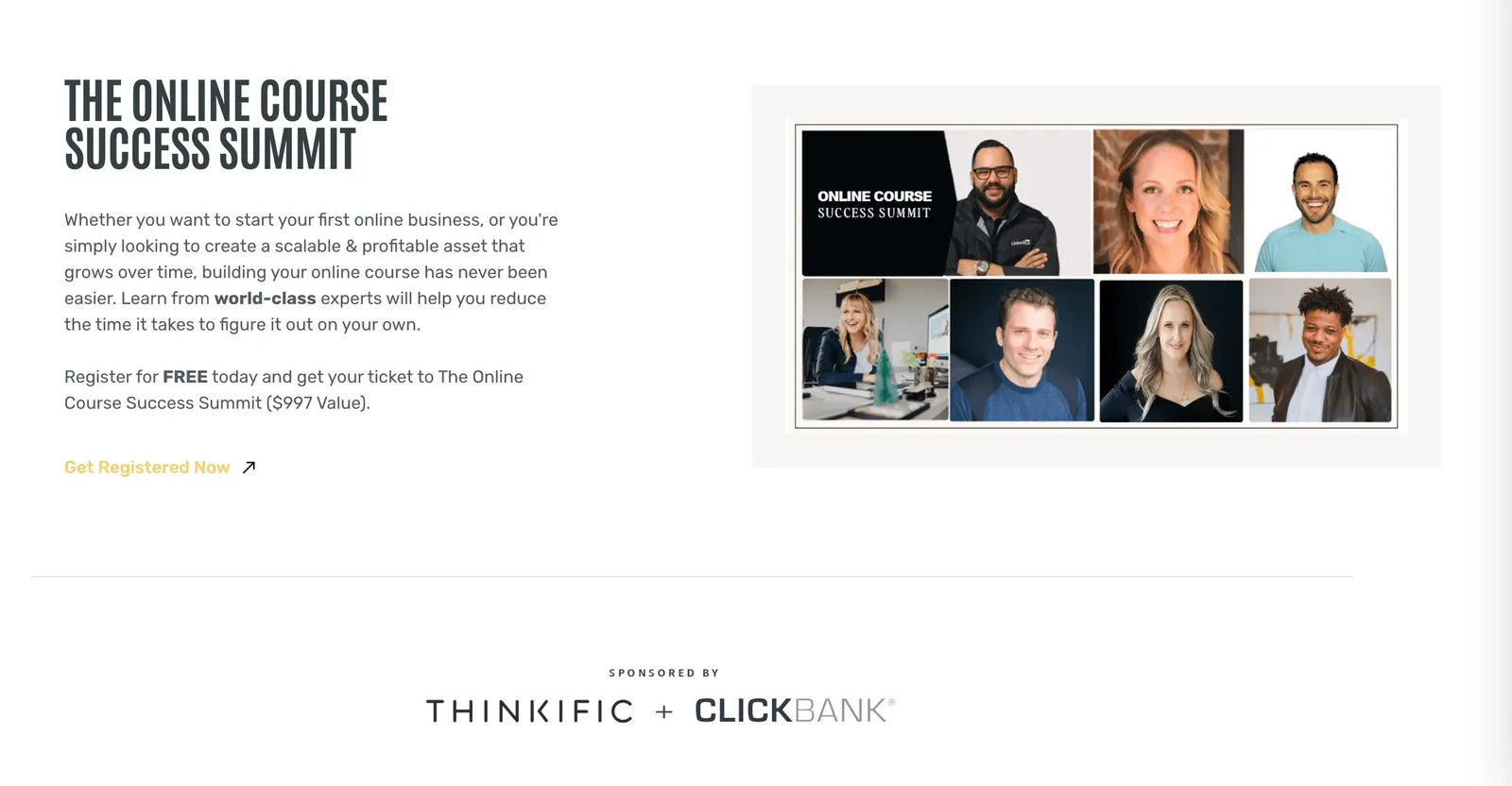 Online Course Success Summit, OfCourse, Lechon Kirb & Carrie Rose, best virtual event examples