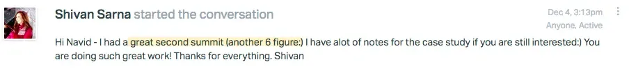 Best virtual event examples, SIBO SOS Summit results, Shivan Sarna