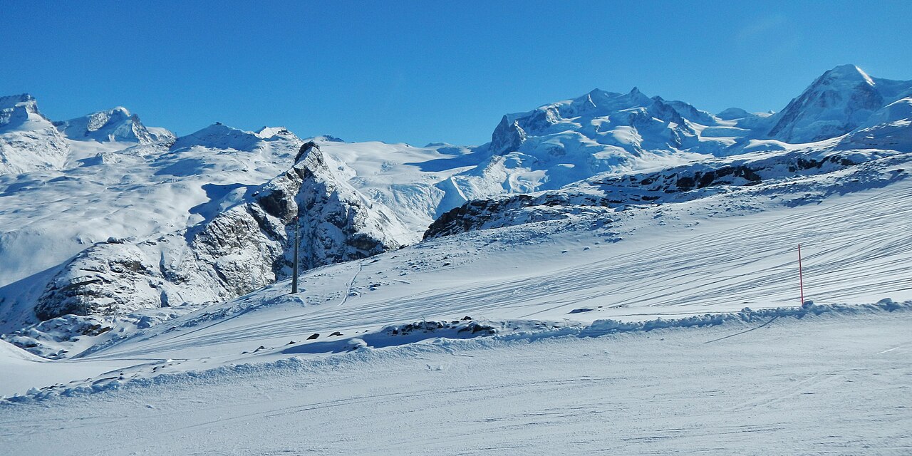 Zermatt - Breuil-Cervinia, Switzerland, one of the best ski resorts in the world