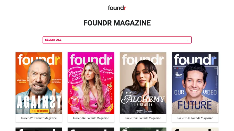 Foundr Magazine - Free Optin Form