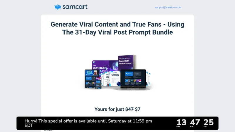The Ultimate SEO Content Prompt - Bump Offer
