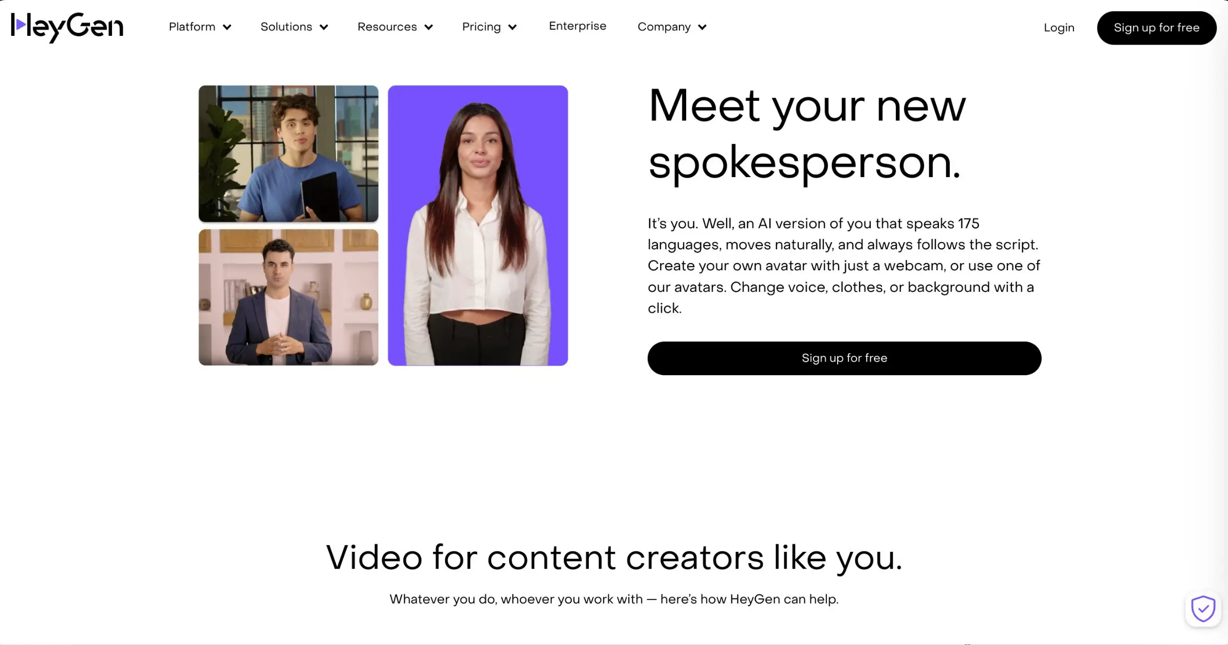 HeyGen review - best AI video generators AI avatars